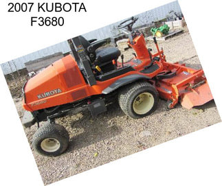 2007 KUBOTA F3680
