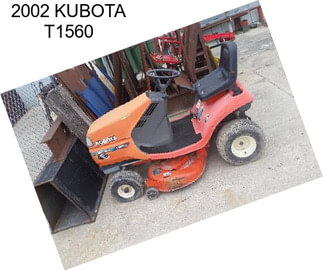 2002 KUBOTA T1560