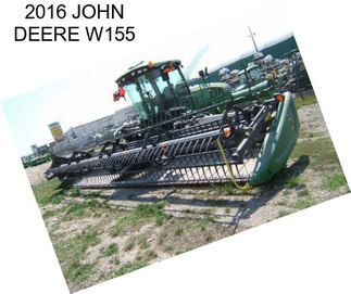 2016 JOHN DEERE W155