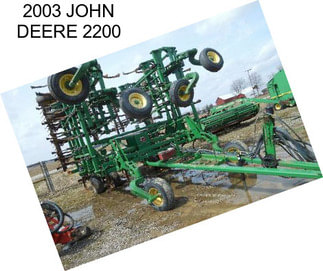 2003 JOHN DEERE 2200