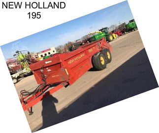 NEW HOLLAND 195