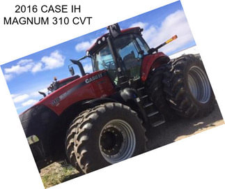 2016 CASE IH MAGNUM 310 CVT