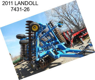 2011 LANDOLL 7431-26