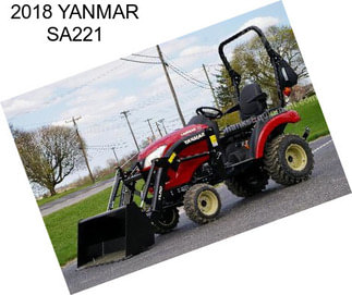 2018 YANMAR SA221