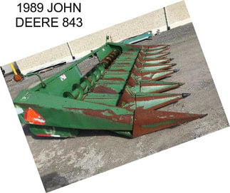 1989 JOHN DEERE 843