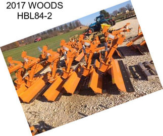 2017 WOODS HBL84-2