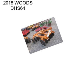 2018 WOODS DHS64