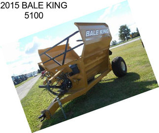 2015 BALE KING 5100