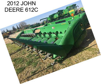 2012 JOHN DEERE 612C