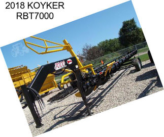 2018 KOYKER RBT7000