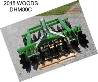 2018 WOODS DHM80C