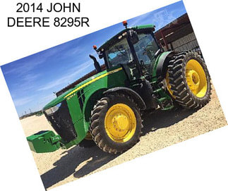 2014 JOHN DEERE 8295R