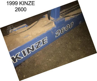 1999 KINZE 2600