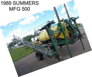 1989 SUMMERS MFG 500