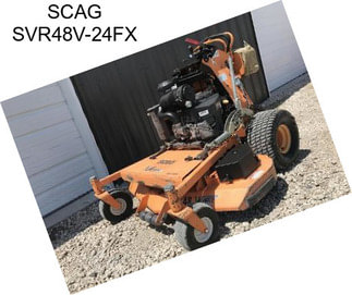 SCAG SVR48V-24FX