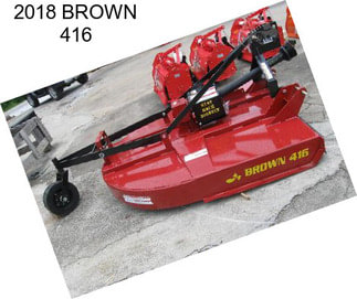 2018 BROWN 416