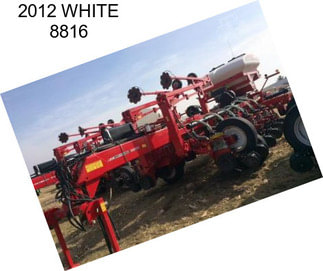 2012 WHITE 8816