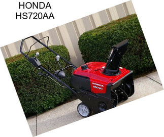 HONDA HS720AA