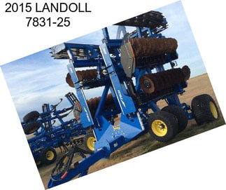 2015 LANDOLL 7831-25