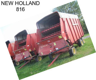 NEW HOLLAND 816