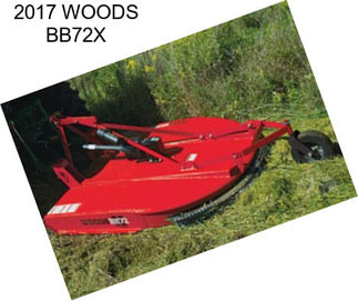 2017 WOODS BB72X