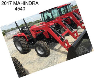 2017 MAHINDRA 4540