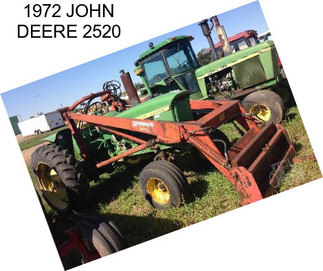 1972 JOHN DEERE 2520