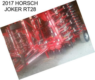 2017 HORSCH JOKER RT28