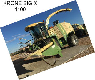 KRONE BIG X 1100