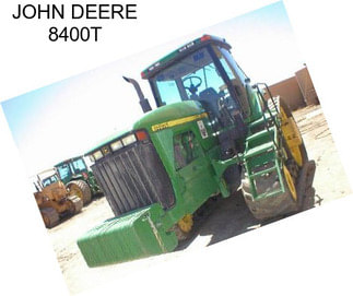 JOHN DEERE 8400T