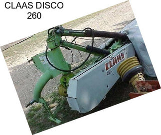 CLAAS DISCO 260