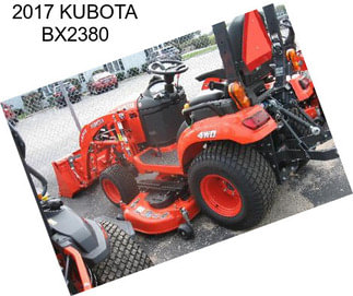 2017 KUBOTA BX2380