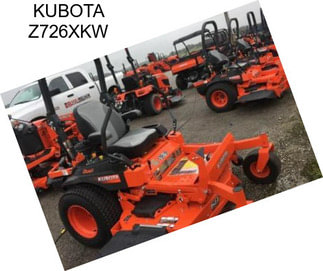 KUBOTA Z726XKW