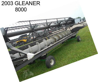 2003 GLEANER 8000
