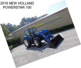 2018 NEW HOLLAND POWERSTAR 100