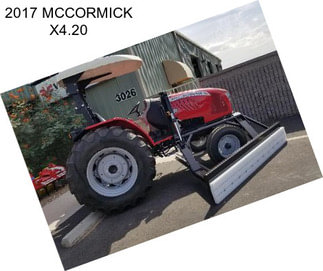 2017 MCCORMICK X4.20