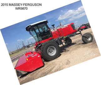 2015 MASSEY-FERGUSON WR9870