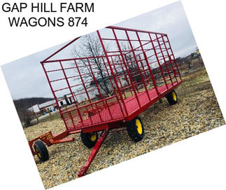 GAP HILL FARM WAGONS 874