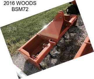 2016 WOODS BSM72