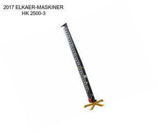 2017 ELKAER-MASKINER HK 2500-3