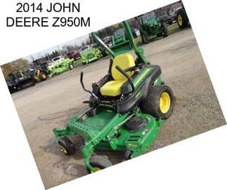 2014 JOHN DEERE Z950M