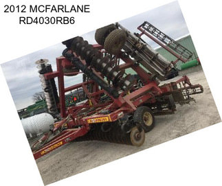 2012 MCFARLANE RD4030RB6