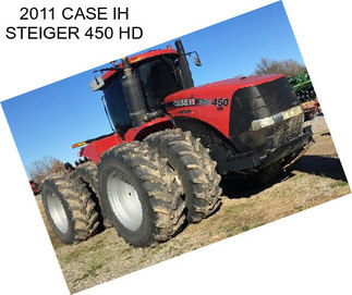 2011 CASE IH STEIGER 450 HD