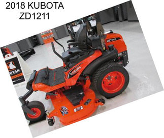 2018 KUBOTA ZD1211