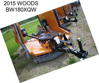 2015 WOODS BW180XQW