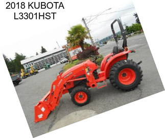 2018 KUBOTA L3301HST