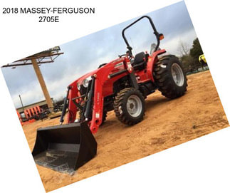 2018 MASSEY-FERGUSON 2705E