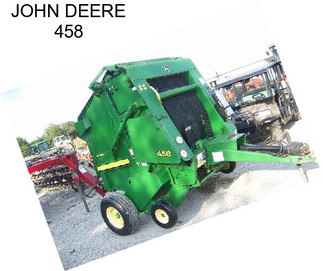 JOHN DEERE 458