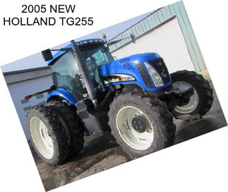 2005 NEW HOLLAND TG255