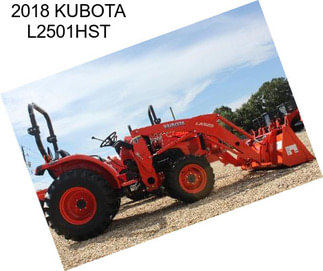 2018 KUBOTA L2501HST